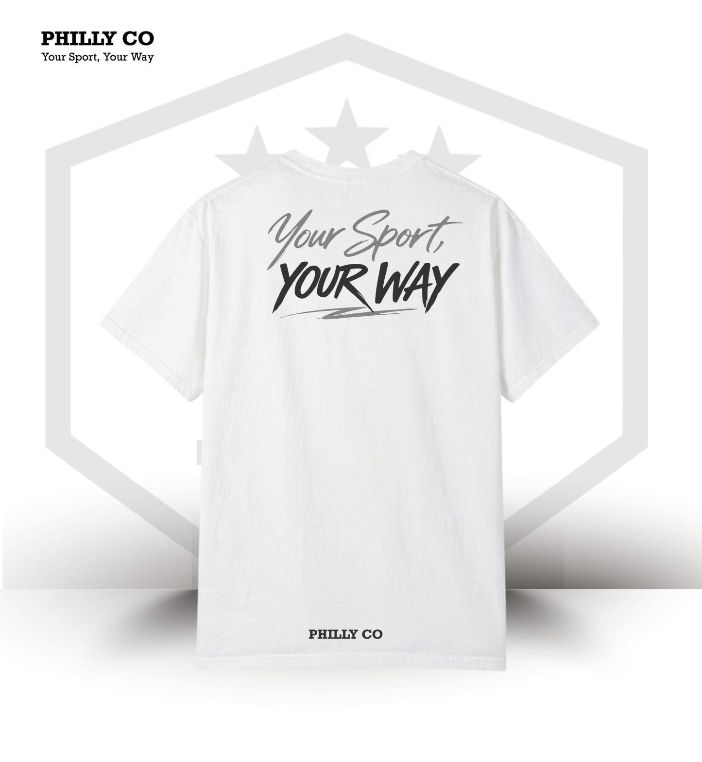 PHILLYCO YSYW FROST WHITE TEE