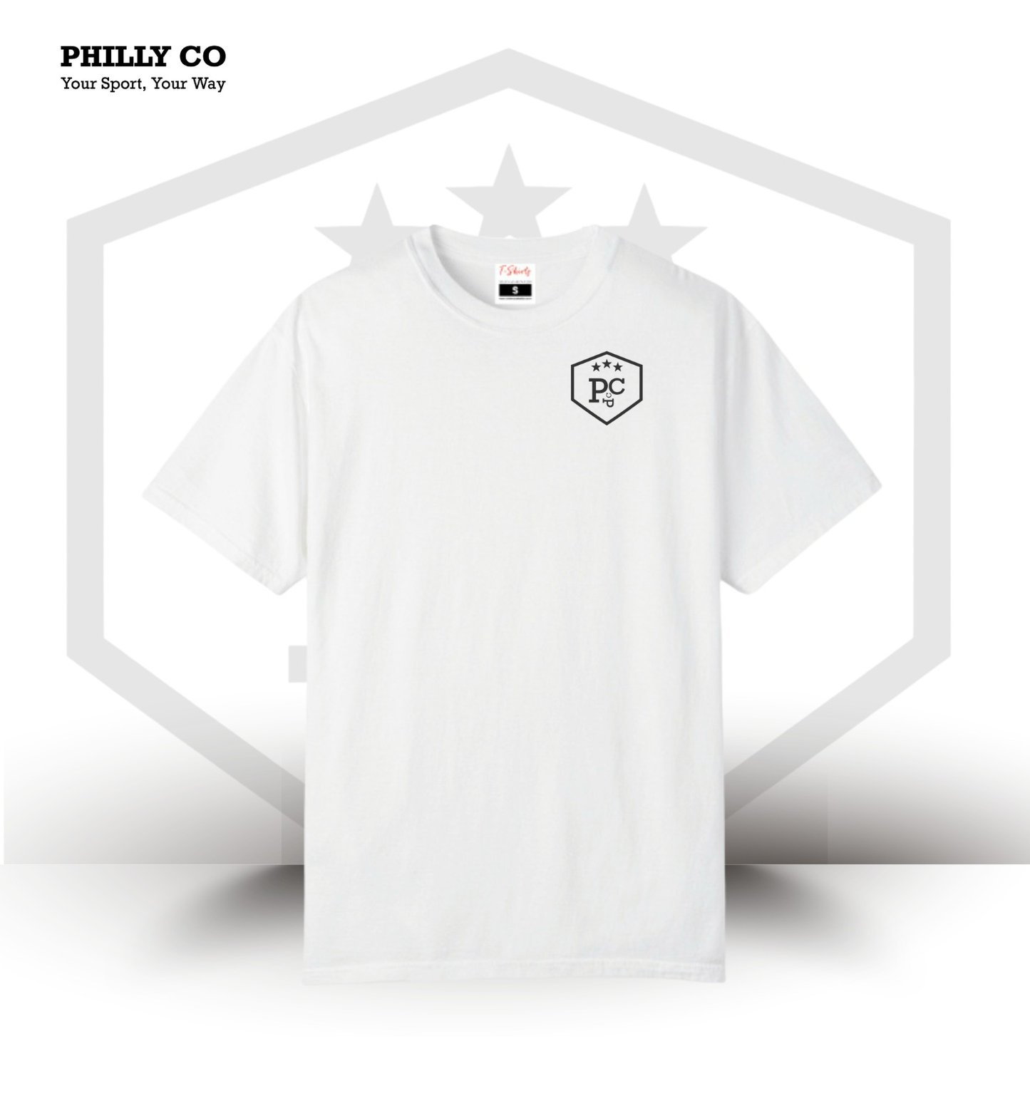 PHILLYCO YSYW FROST WHITE TEE
